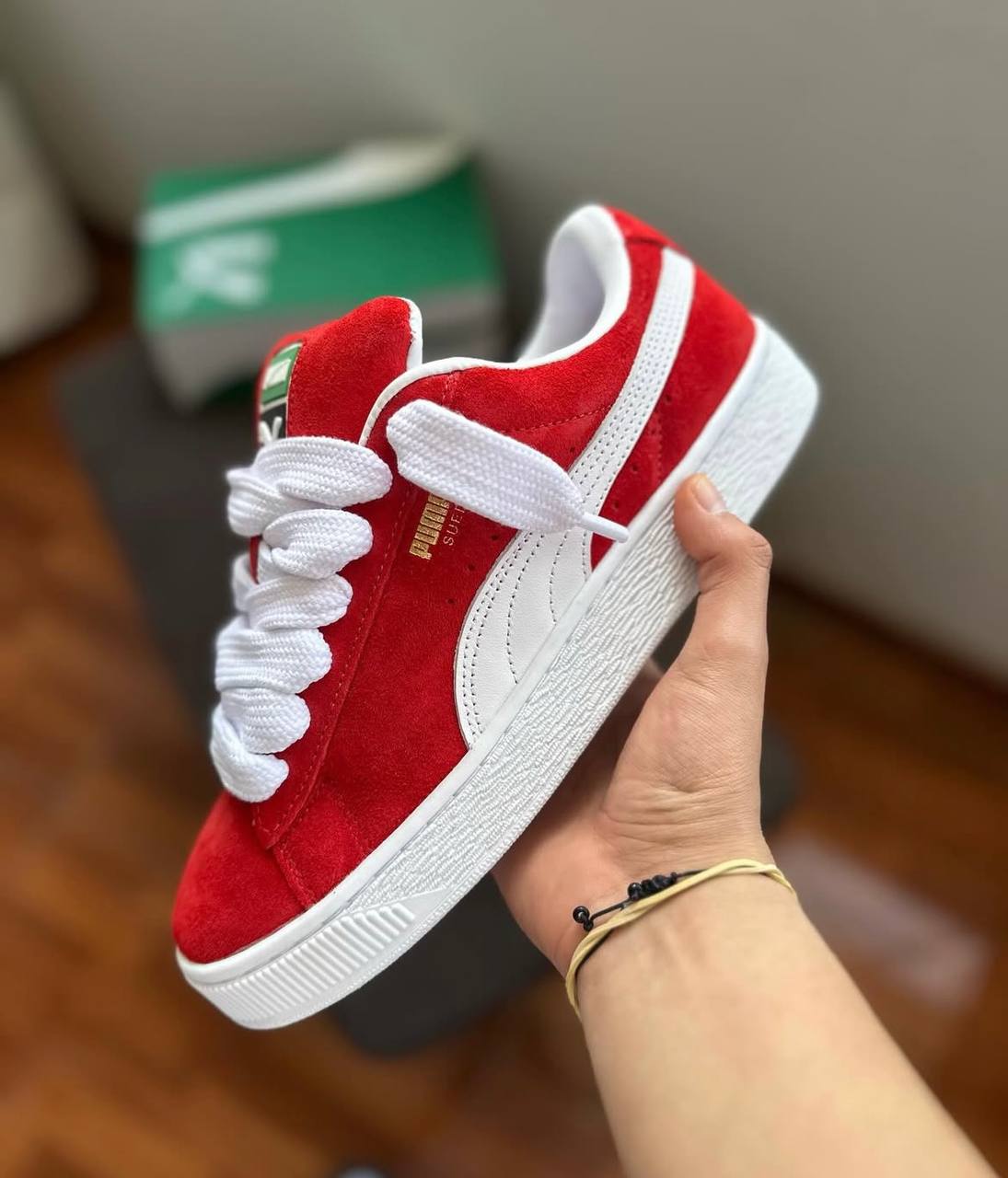 PUMA SUEDE PLEASURE XL RED