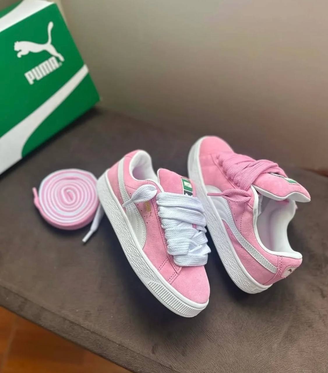 PUMA SUEDE PLEASURE XL PINK